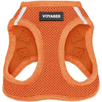 Voyager Best Pet Supplies Stap-In Air Hondentuig Oranje M