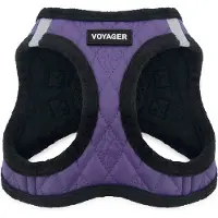 Voyager Best Pet Supplies Step-In Hondentuig Paars Imitatieleer XS
