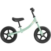 Deqube Loopfiets Mint met Twee Wielen - Vanaf 2 Jaar - Inclusief Stickers en Bel - 12 Inch Balansfiets