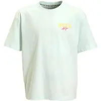 Me & My Monkey Oversized T-shirt met printopdruk lichtblauw Meisjes Katoen Ronde hals - maat 146/152