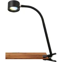 Briloner Tari - Klemlamp oplaadbaar - bureaulamp zwart - draaibaar leeslampje - dimbaar klemspot - snoerloos - voor binnen en buiten - IP44