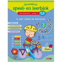 Zuidnederlandse Uitgeverij (ZNU) Reuzeleuk speel- en leerblok Ik leer tellen en schrijven (5-6 j.)