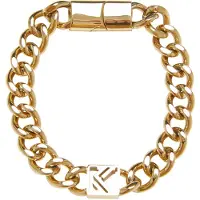 Karl kani Armband 'Cubanlink' goud