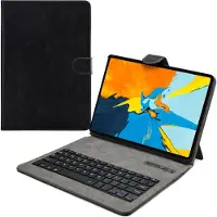 Mobilize Bluetooth-behuizing van hoge kwaliteit (Eng. Int., iPad Pro 11 2018 (1e Gen)), Tablet toetsenbord, Zwart