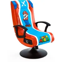 Ginza.se : Super Mario 2.1 Audio Pedestal Chair - Red/Blue