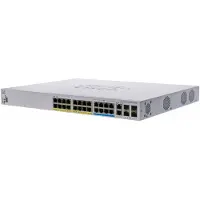Cisco CBS350, beheerd, Layer 3, Gigabit Ethernet (10/100/1000), Power over Ethernet (PoE), geschikt voor montage in een rack, 1U
