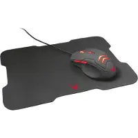 Omega VARR VSETMPX4 - Muis en Muismat Gaming set - 800 - 3200dpi - Muismat 295 x 210 x 2mm - Zwart