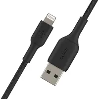 Belkin Braided A-LTG 0.15M BLK