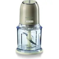 Ariete 0438/03 - Vintage hakmolen - 600 ml Inhoud - 400 Watt - 2 snelheden - Beige