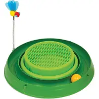 Catit Speel Met Het Speelgoedcircuitbalspeelgoed Met De Grasplanter