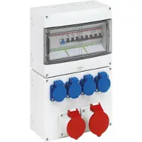 Spelsberg STV 1224-K 73142401 CEE-stroomverdeler 400 V 32 A