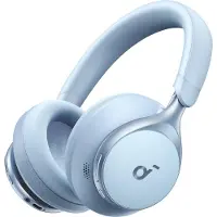 Anker Space One draadloze hoofdtelefoon, muziek/dagelijks, USB Type-C, Bluetooth, blauw