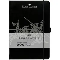 Faber-Castell notitieboek A5 geruit zwart