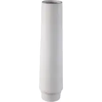 Ptmd Zonna White Matt Ceramic High Vase L