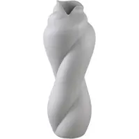 Ptmd Bloempot Donnella - 17x16x44 cm - Keramiek - Taupe