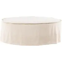 Vind Vindö poef Ø100cm beige.