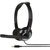 Hamlet Smart Headset Bedraad Hoofdband Kantoor/callcenter Zwart, Zilver