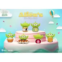 Beast Kingdom Toy Story Mini Egg Attack Figuur Alien's Tea Time Series Set 10 cm Mini-Figuur