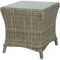 Intratuin Bijzettafel Samba Grijs 45 X 45 X 46 Cm