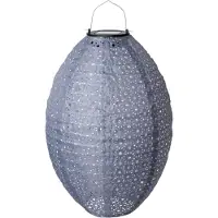 Intratuin Lampion Bari Grijs D 25 H 35 Cm
