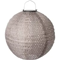 Intratuin Lampion Bari Bruin D 25 H 23 Cm