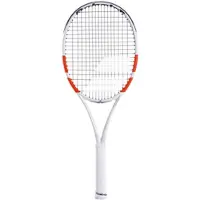 Babolat Tennisracket Babolat Pure Strike Lite Gen 4 S White Red Black (Bespannen)-Gripmaat L1