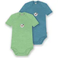 Normani Rompertje/body 'Tauranga' blauw / groen