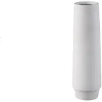 Ptmd Zonna White Matt Ceramic High Vase S