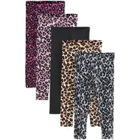 Next Leggings cappuccino / mintgroen / orchidee / zwart
