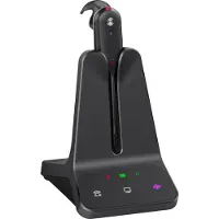 Yealink WH63 E2 UC In Ear headset DECT Zwart Ruisonderdrukking (microfoon) Touchbesturing Telefoon
