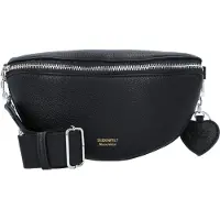 Seidenfelt Manufaktur Schoudertas Bjuv Beltbag Black Zwart