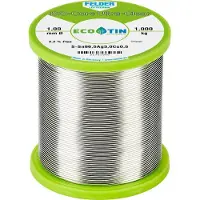 FELDER ISO-Core Ultra Clear SAC305 Soldeertin Spoel Sn96,5Ag3Cu0,5 1 kg 1 mm