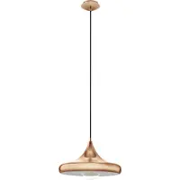 Eglo Coretto 2 - Hanglamp - 1 Lichts - Ø400mm. - Koperkleurig