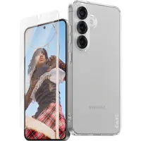 PanzerGlass Beschermset Care 2-In-1 Voor Samsung Galaxy S25 Telefoonbescherming