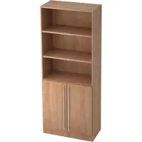 Hjh OFFICE PRO SIGNA G 7700 RE - Walnoot Hoogte van de map | 5 OH Kast Rail handvat (kunststof)