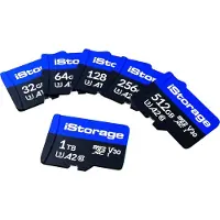 ISTORAGE MicroSD Card 512GB - 10 Pack - alleen te gebruiken met de datAshur SD flashdrive (module) - IS-FL-DSD-256