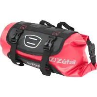 Zéfal Z Adventure Stuurtas – Fietstas Stuur – 10 L – Waterdicht – Versterkte Riemen – Zwart/Rood