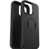 Otterbox Otter + Pop Symmetry Backcover voor de Apple iPhone 15 Pro Max - Zwart