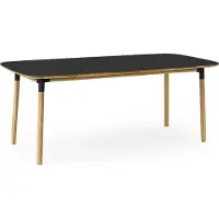Normann Copenhagen Form Table 95x200 Cm /Oak - Eettafels & bartafels Eiken Black - 602836