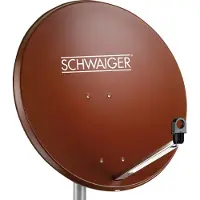 Schwaiger SPI996.2 Satellietschotel 80 cm Reflectormateriaal: Staal Steenrood