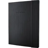 Sigel notitieboek - Conceptum Pure - A4+ - zwart - hardcover - 194 pagina's - 80 grams - ruit - met magneetsluiting - SI-CO141
