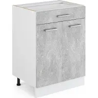 Vicco R-Line Keukenonderkast – 60 cm met lade, zonder werkblad Beton