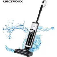Liectroux Nettoyeur sans fil pour sols durs i7 Pro, système de contrôle intelligent, autonettoyage, essorage et propulsion