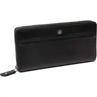 The Chesterfield Brand Leren Portemonnee Livorno Wallet Black Zwart