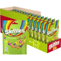 Skittles - Snoep - Crazy Sours - 15 zakken - 152 gram
