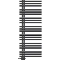 LuxeBath Badkamerradiator middenaansluiting 600x1600 mm antraciet met universele aansluitset
