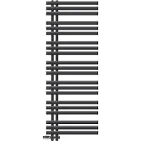 LuxeBath Badkamerradiator middenaansluiting 600x1600 mm antraciet met onderaansluitset