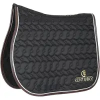 Kentucky Horsewear Horsewear - Zadeldoek zwart-wit-bruin