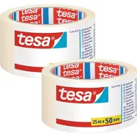 TESA Afplaktape/schilderstape - 2x - 50 mm x 25 m - maskeertape - Schilderen tools