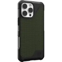 Uag Metropolis LT MagSafe Backcover voor de Apple iPhone 16 Pro Max - Kevlar Olive